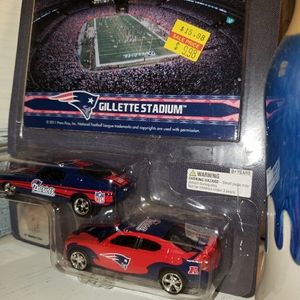 NFL PATRIOTS collectable car set